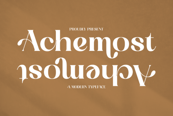 Achemost: A Serif Font for Professional Branding