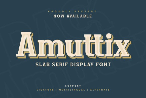 Amuttix: The Serif Font That Boosts Campaign Clarity