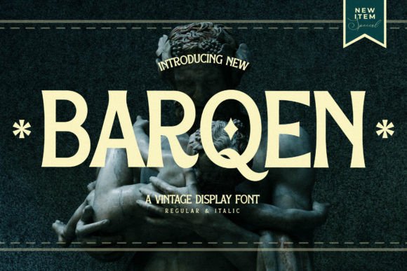 Barqen: A Serif Font with Modern Elegance