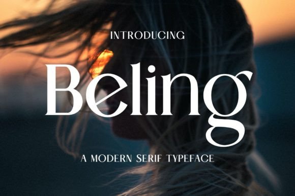 Beling Serif Font for Web Design