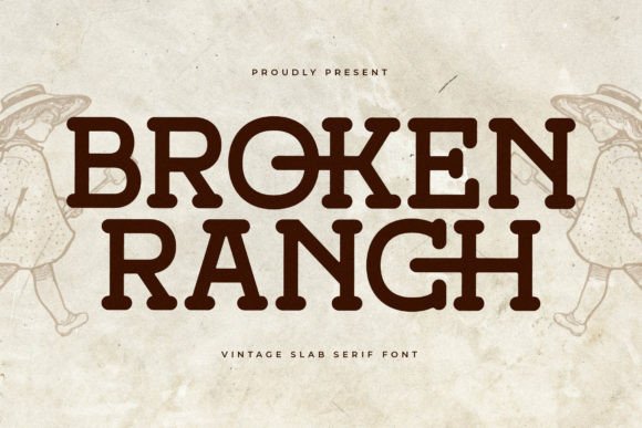 Broken Ranch: A Serif Font That Elevates Handmade Creations