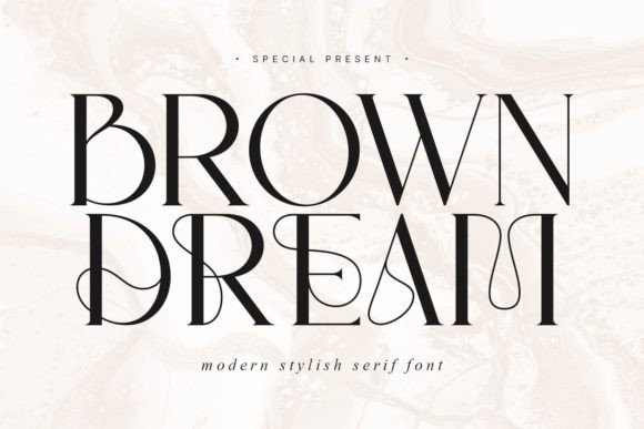 Brown Dream Font for Professional Branding