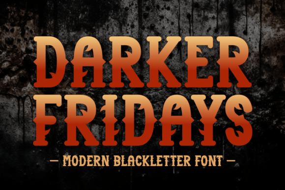 Darker Fridays Font for Modern Web Design