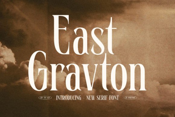 East Gravton: A Serif Font That Elevates Brand Identity