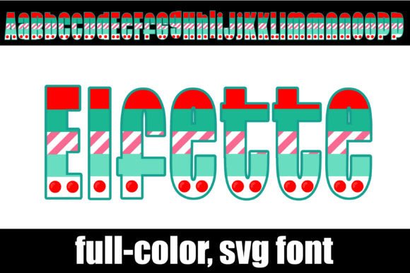 Elfette: A Modern Color Font for Editorial Elegance