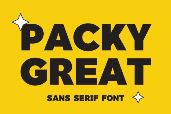 Enhance Your Craft Projects with Packy Great Font