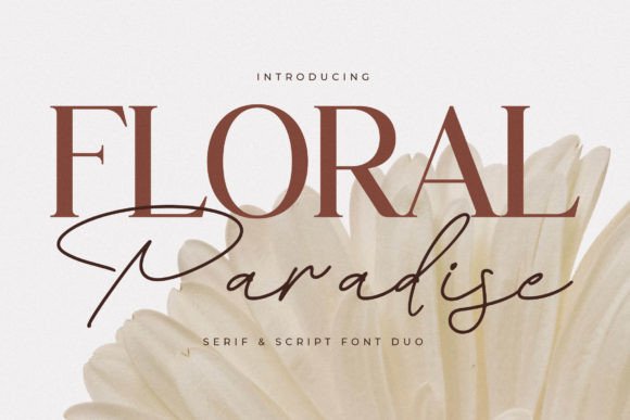 Floral Paradise Serif Font Review