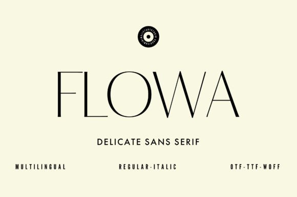 Flowa: The Modern Font That Elevates Your Campaigns