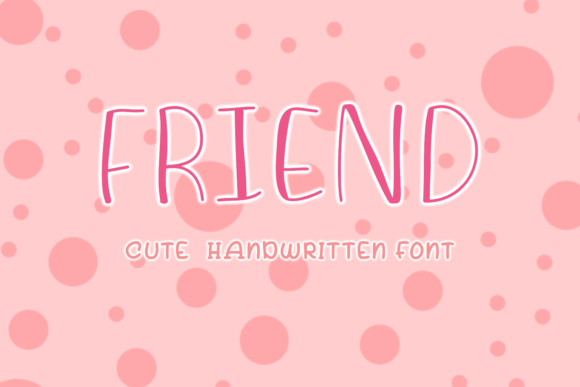 Friend Font: A Joyful Touch for Modern Design