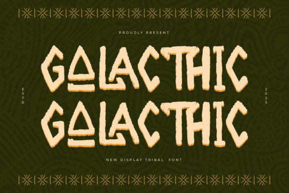 Galacthic: A Serif Font for Bold Branding