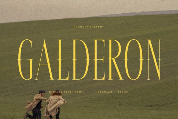 Galderon: The Serif Font That Elevates Your Campaigns