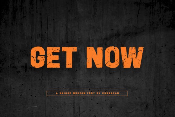 Get Now Font for Professional Branding