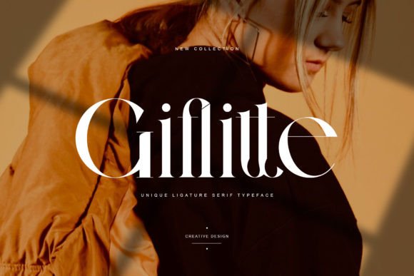 Giflitte Sans Serif Typeface for Modern Editorial Design