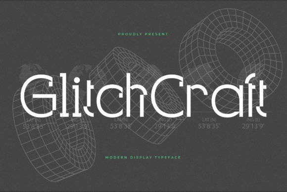 Glitchcraft Typeface for Web Design