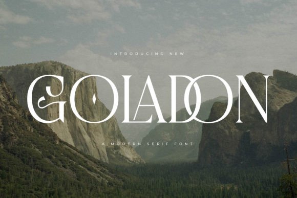 Goladon: A Serif Font That Elevates Brand Identity