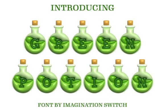 Green Potion: A Vibrant Font for Dynamic Campaigns