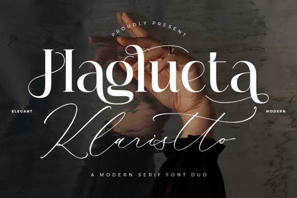 Haglueta Klaristto: A Modern Serif Font for Digital Branding