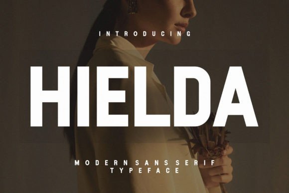 Hielda: A Modern Sans Serif Font for Web Design