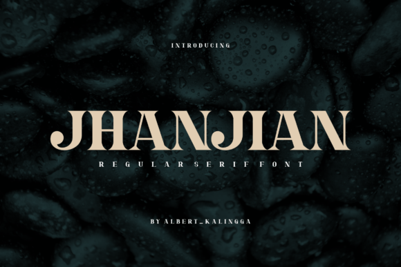 Jhanjian Serif Font for Handmade Creations