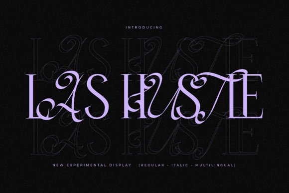 Las Hustle: A Serif Font with Modern Elegance