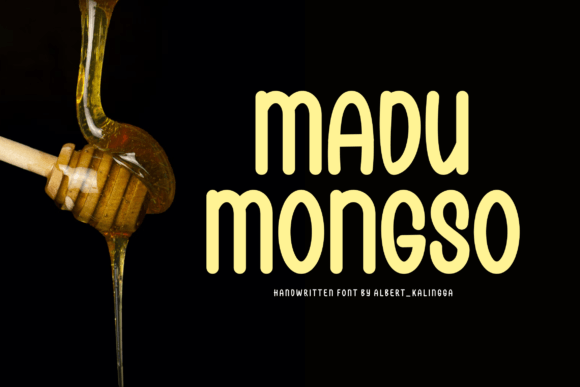 Madu Mongso: A Script Font for Modern Branding