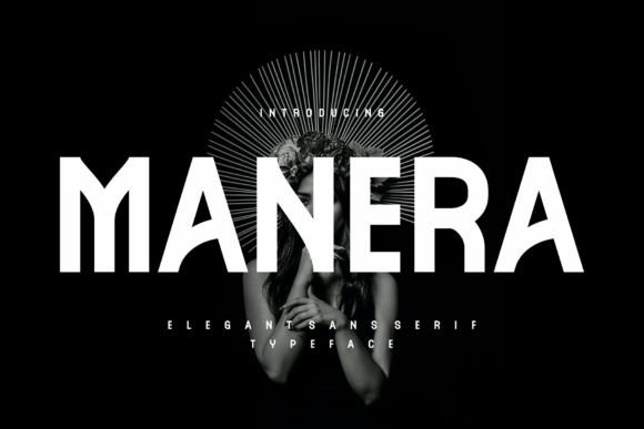 Manera: A Modern Sans Serif Font for Handmade Creations