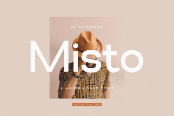 Misto Sans Serif Font for Handmade Creations