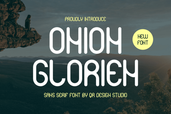 Onion Glorien: A Versatile Sans Serif for Modern Design