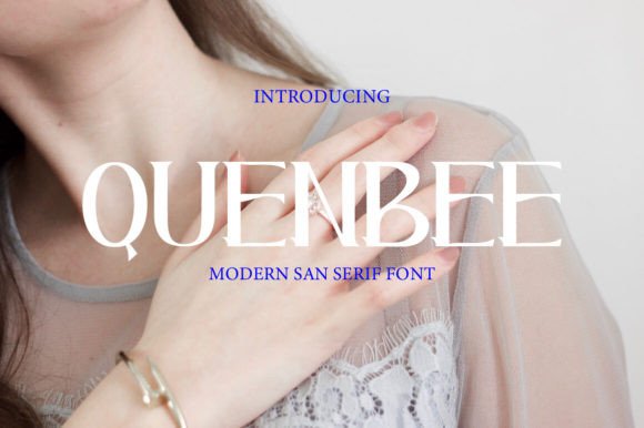 Quenbee: A Serif Font for Modern Branding and Digital Creativity