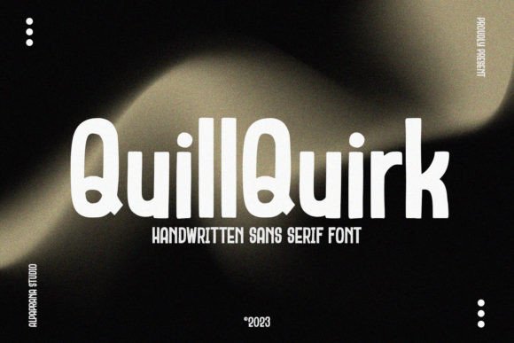 Quillquirk: A Modern Sans Serif Font for Editorial Design