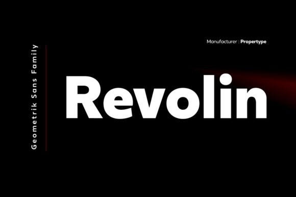 Revolin: A Modern Serif Font for Professional Branding
