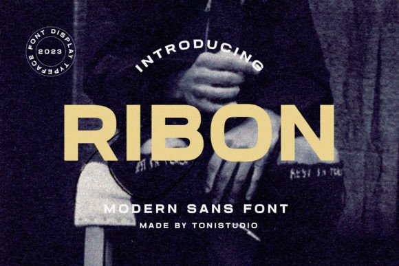 Ribon: A Modern Sans Serif for Bold Branding