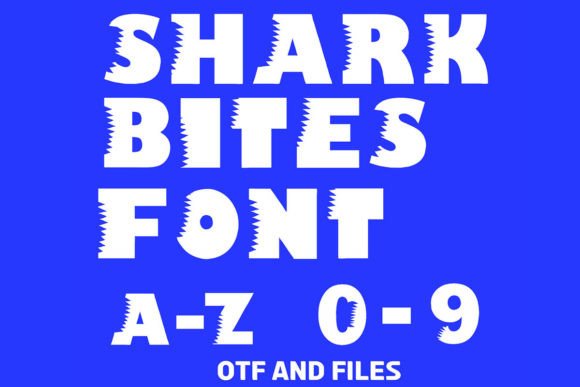Shark Bites Font for Bold Branding Projects