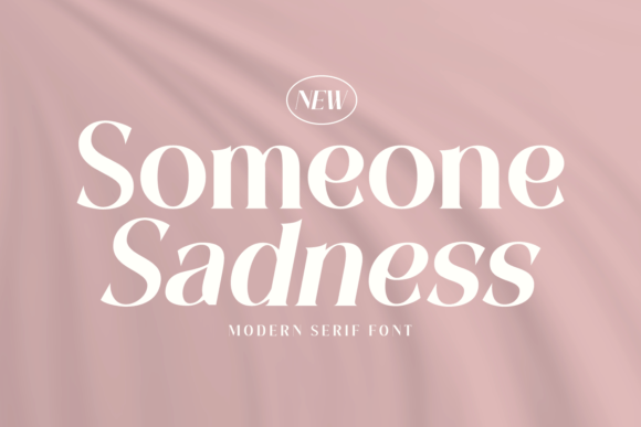 Someone Sadness: A Serif Font with Heartfelt Charm