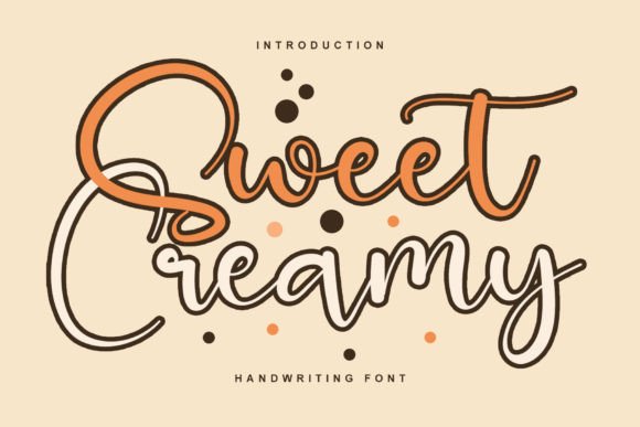 Sweet Creamy: A Font That Adds Personality to Your Brand