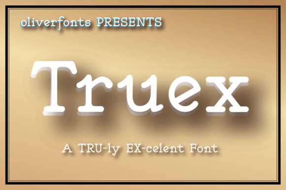 Truex: A Modern Sans Serif Font for Editorial Design